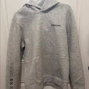 Abercrombie & Fitch Gray Sweatshirt Hoodie